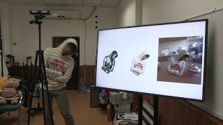 Real-time Geometry, Albedo and Motion Reconstruction Using a Single RGBD Camera