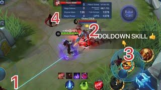 Tutorial Skill 2 hayabusa no Cooldown by haya tiktok - Mobile legends