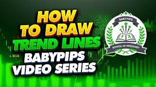 Babypips Forex Education: Elementary Grade 1 - How to Draw Trend Lines