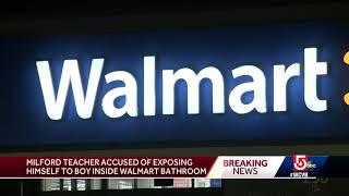 Elementary school teacher accused of indecent exposure in Walmart