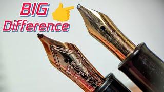 Oblique Nibs - What To Know Before You Buy - Montblanc 146 & Pelikan 400