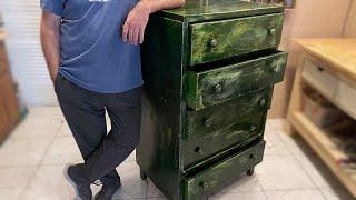 INCREDIBLE restoration of Hulk dresser