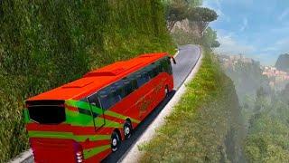 #Bus driving by beautiful road enjoy@Top game world