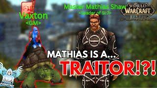 GM Sighting! Horde Makes a Deal With Mathias That He Can't Refuse | WoW Classic