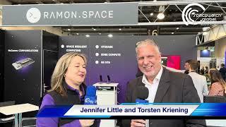 Space Tech Expo Europe 2024 - Ramon.Space on Edge Computing and 5G NTN Demos