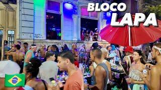  Lapa Nightlife Street Party Carnaval | Rio De Janeiro | 4K Bloco Party