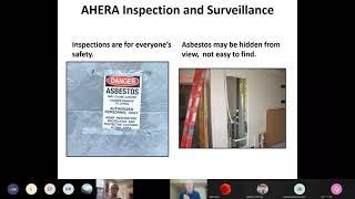 AHERA Designated Person Training Part 3:  Inspection and Surveillance Requirements