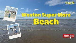 Weston-super-Mare Beach | A Perfect Day at the British Seaside | Vlog 08