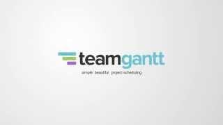 Simple Project Scheduling with TeamGantt