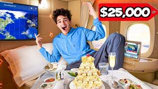 THIS IS THE MOST EXPENSIVE FIRST CLASS PLANE SEAT!!