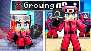 Growing Up as a PINK GUARD in Minecraft!