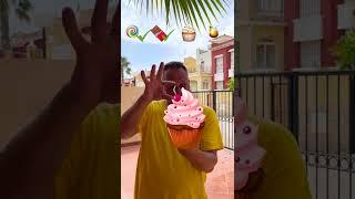 ASMR EATING emoji challenge #shorts