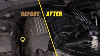 EASILY Clean Your Car's Engine Bay Without Water!