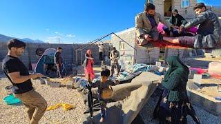 ‍‍️"Hassan's Football Injury & Family Tent Cleanup!"️
