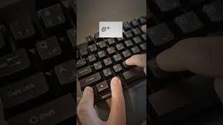 Create different symbols with these techniques| #computer #asmr #typing #pc #fasttypingkeyboard