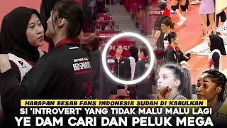 "Moment Mega Ye Dam Terlalu Spesial..!!  Ye Dam Cari Mega Dan Kasih Pelukan Ke Pebola Voli Indonesia