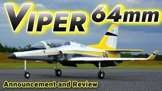 E-Flite Viper 64mm EDF BNF Basic with AS3X+ and SAFE Select - Model AV8R Announcement & Review