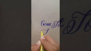 World beautiful #learning #calligraphy#youtubeshort