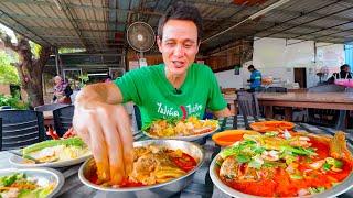 Fish Head Curry Heaven!!  MALAYSIAN FOOD + Durian Season in Penang, Malaysia!!