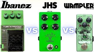 Ibanez TS10 vs JHS Bonsai vs Wampler Moxie | Best TS-10 Pedal?