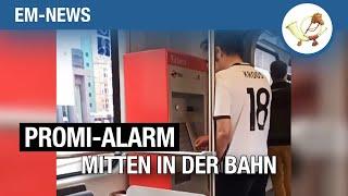 Kann sein Glück kaum fassen: Mann sieht Kroos in der Straßenbahn