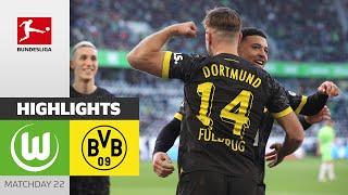 Füllkrug's Goal Can't Seal The Win | Wolfsburg - Dortmund 1-1 | Highlights | MD 22 – BuLi 23/24