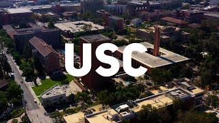 USC - University of Southern California, Los Angeles by drone