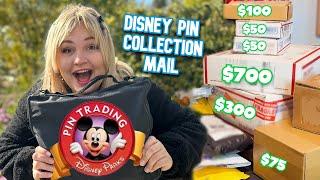 We Bought Multiple Pin Collections! Huge Disney Pin Magic Mail Unboxing