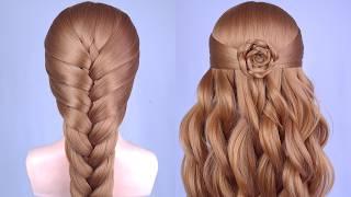 Cute Back To School Hairstyles | Ponytail Hairstyle For Long Hair | Easy And Simple Hairstyle