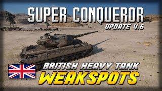 Super Conqueror Weakspots WoT PS4 + Xbox Console Update 4.6
