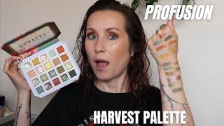 NEW! PROFUSION Harvest Palette! $10! Tutorial + Swatches - SO GOOD!