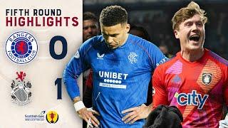 Rangers 0-1 Queen's Park | Cup Shock As Queen's Park knock Rangers Out | Scottish Gas Scottish Cup