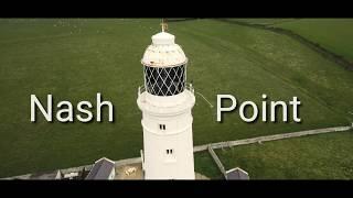 Nash Point, South Wales, by Drone