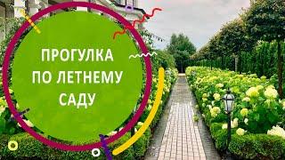 Прогулка по летнему саду | Обзор КП Никольские Озёра в июле 2020 года