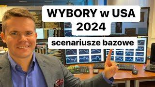 Wybory w USA 2024, scenariusze bazowe Andrzeja Stefaniaka