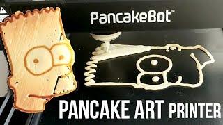 Making PANCAKE Art With a ROBOT!