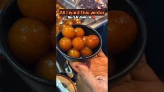 All I want this winter  GULAB JAMUN #food #gulabjamun #mithai #gulabjamunrecipe