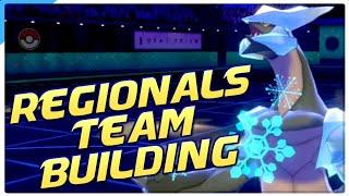 Regionals Team Building! Pokemon VGC 2022 Sword and Shield Competitive Doubles Wifi Battle