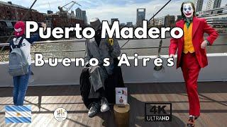 ¡PUERTO MADERO EXPUESTO! El Barrio MÁS RICO de BUENOS AIRES 4K