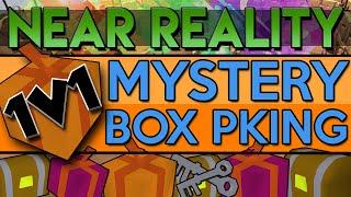 Near Reality : 1V1 MYSTERY BOX PKING w/ BonesawL! : Who Will Win?