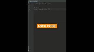 Python Program to Find ASCII Value of Character