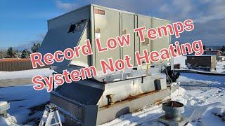 Troubleshooting No Heat Trane Voyager Package Unit