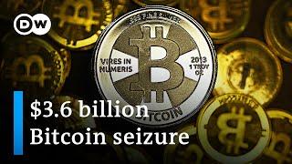 US seizes $3.6 billion in cryptocurrency linked to Bitfinex currency exchange hack | DW News