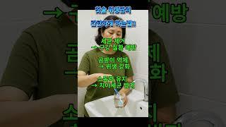 간단하고 위생적인 칫솔 관리 방법 공유!!