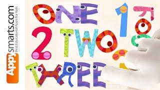 Endless Numbers One to Ten but with Endless Reader: Learn to Spell Numbers! App Demo for Kids