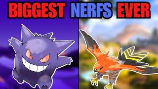 Top 5 Most NERFED Pokémon Of All Time (Part 2)
