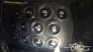 Twelve Twelves - 36,000 Watts - 163db Bass Bailout - DC Audio Demo Van