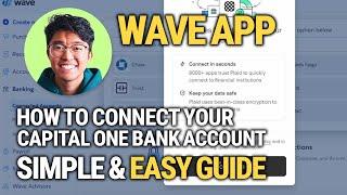 Wave Apps Tutorial: How To Connect Capital One Bank Account