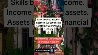 Financial Freedom in 60 Secs #financialinteligence #financialfreedom