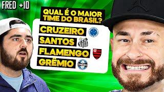 PERGUNTAMOS PARA 100 PESSOAS QUAL O MELHOR TIME DO BRASIL